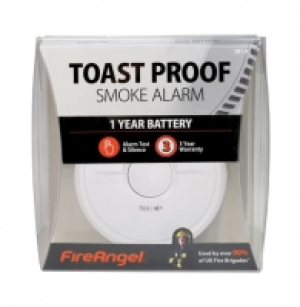 FireAngel Toast Proof Smoke Alarm 1 Year Battery