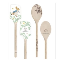 Partridges Stow Green Stow Green Peter Rabbit Cooks Set - Daisy Spatula and Wooden