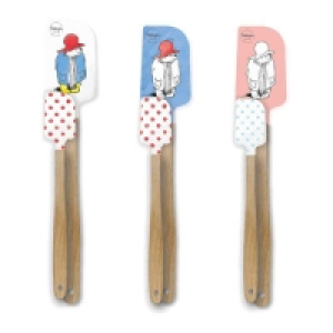 Partridges Eddingtons Paddington Bear Wooden Handle Silicone Spatulas - Assorted C