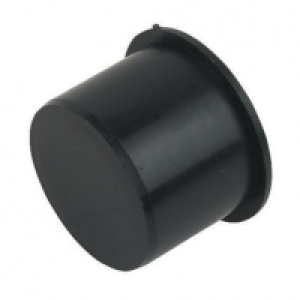 Wickes  FloPlast WP30B Push-fit Waste Socket Plug - Black 32mm