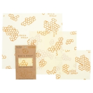 Bees Wrap Sustainable Food Storage - Pack of 3 Assorted Siz