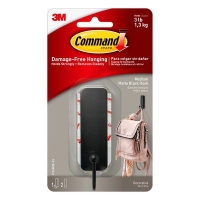 Partridges 3m 3M General Purpose Wire Hook With Command Strips Med Matte B