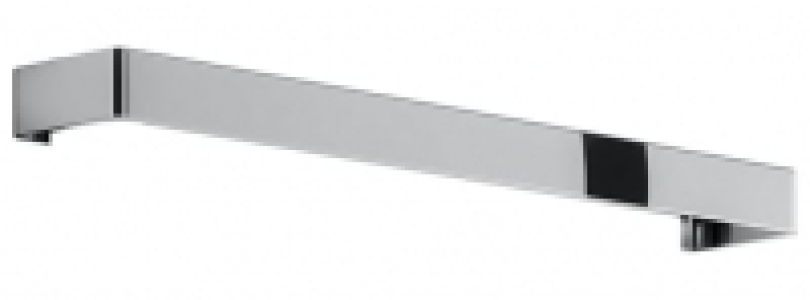 Wickes Polished Chrome Towel Rail for Glass Radiator - 550mm