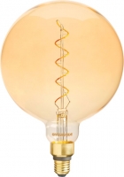 Wickes  Sylvania LED Dimmable Golden Filament G200 E27 Light Bulb - 