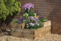 Wickes  Forest Garden Caledonian Tiered Raised Bed - 560mm x 900mm