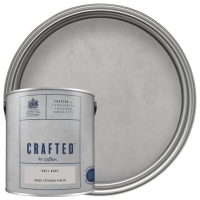 Wickes  CRAFTED by Crown Emulsion Interior Paint - Textured Soft Gre