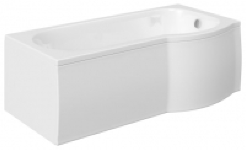 Wickes Valsina 6 Jet Right Hand Reinforced P-Shaped Whirlpoo