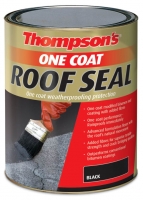 Wickes  Thompsons One Coat Roof Seal - Black 5L