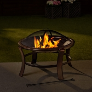 BMStores  Tuscany Bronze Effect Fire Pit