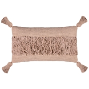 BMStores  Indigo Tufted Mink Cushion