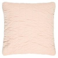 BMStores  Berkley Quilted Velvet Cushion - Blush