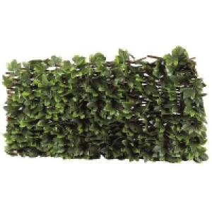 Plastic & Willow Faux Maple Leaf Trellis 1.8m x 0.9m