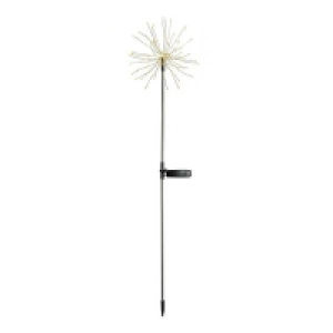 Homebase Copper Light Solar Star Burst Stake Light