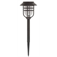 Homebase Plastic & Electrical Components Solar Company Caged Stake Lantern