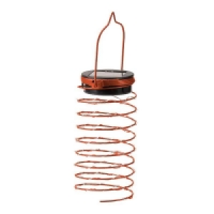 Metal, Plastic And Electrical Compo House Beautiful Solar Powered Spring Spiralight