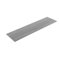Homebase Particle Board & Paper Shelf Grey Oak 1200x16x300mm