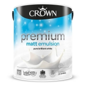 Crown Breatheasy Pure Brilliant White - Matt Emulsion Paint