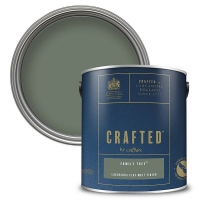 Homebase Water Based CRAFTED by Crown Flat Matt Interior Wall, Ceiling and Wood P
