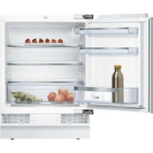 Homebase 82.0(h)x59.8(w)x54.8(d)cm Bosch Serie 6 KUR15AFF0G Integrated Under Counter Fridge - F