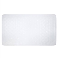 Homebase 100% Synthetic Rubber Rubber Bath Mat - Ivory