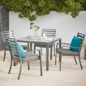 Homebase Yes Magna 4 Seater Garden Dining Set