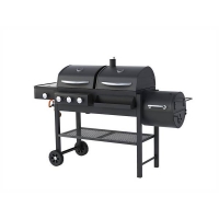 Homebase Self Assembly Required Texas Dual Fuel With Smoker BBQ