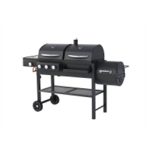 Self Assembly Required Texas Dual Fuel With Smoker BBQ