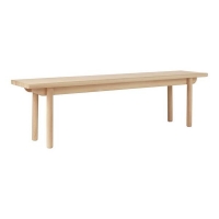 Homebase No Assembly Required House Beautiful Trua Oak Dining Bench
