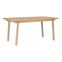 Homebase Self Assembly Required House Beautiful Trua Oak 6 Seater Dining Table