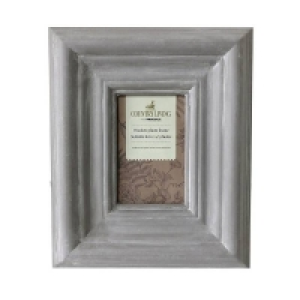 Homebase Mdf Country Living Wood Picture Frame - 6x4in