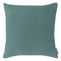 Homebase 45x45cm Country Living Velvet Linen Cushion - 45x45cm - Duck Egg