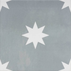 Homebase Porcelain Country Living Starry Skies Chalk Grey Porcelain Wall & Floo