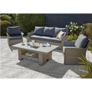 AK Rose Matt Stone Effect Porcelain Outdoor Tiles - 60 x 60c