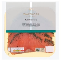 Waitrose  No.1 Scottish Smoked Salmon Gravadlax