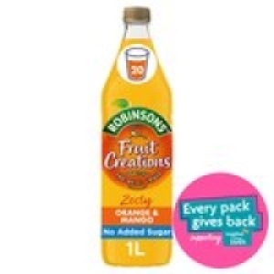 Robinsons Fruit Creations Orange & Mango Squash £1.50
