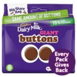 Morrisons  Cadbury Dairy Milk Giant Buttons Big Share Bag 