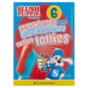 Iceland  Slush Puppie The Original Strawberry and Blue Raspberry Fusi