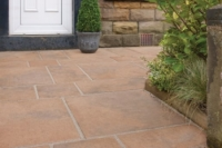 Wickes  Marshalls Firedstone Autumn Paving Slab Mixed Size - 5 m2 pa