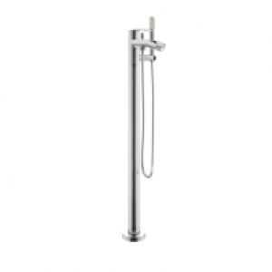 Wickes  Wickes Niagra Floor Standing Bath Shower Mixer Tap - Chrome