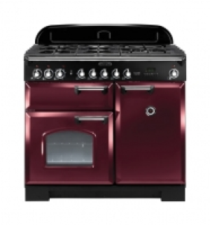 Rangemaster Classic Deluxe 100cm Dual Fuel Range Cooker - Cr