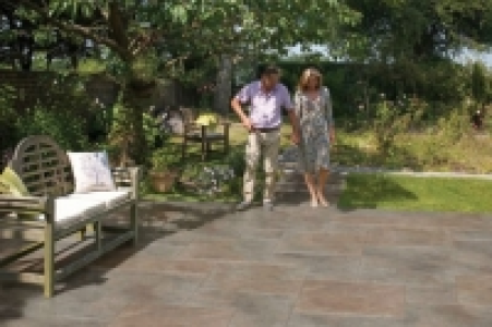 Wickes  Marshalls Symphony Project Smooth Copper Porcelain Paving Pa