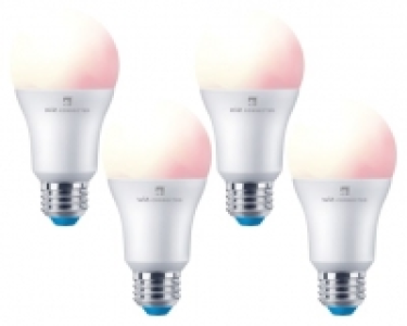 Wickes  4lite WiZ Connected LED SMART E27 Light Bulbs - White & Colo