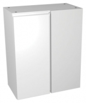 Wickes Hertford Gloss White Corner Storage Unit - 625 x 735m