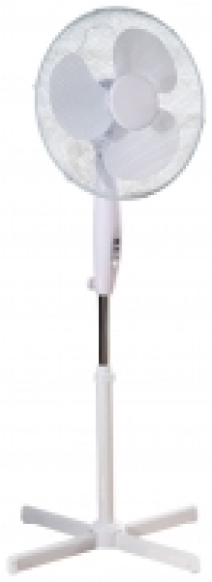 Wickes  Fine Elements White Pedestal Fan - 16in