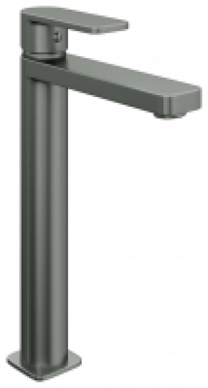 Hemington Single Lever Tall Mono Basin Mixer Tap - Matt Anth