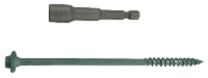 Wickes Timber Drive Screws - 150mm Pack of 25