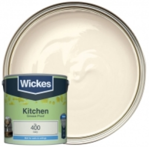 Wickes Ivory - No. 400 Kitchen Matt Emulsion Paint - 2.5L
