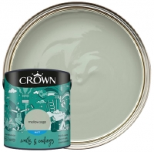 Wickes  Crown Matt Emulsion Paint - Mellow Sage - 2.5L