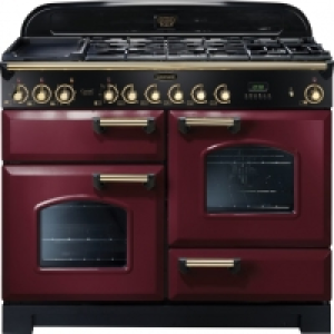 Wickes  Rangemaster Classic Deluxe 110cm Dual Fuel Range Cooker - Cr