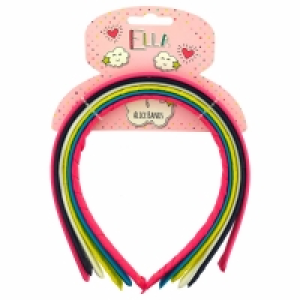 Ella Alice Bands 6pk - Multicolour